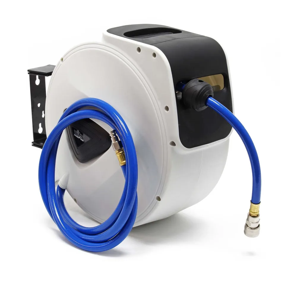 Wiltec Avvolgitubo Automatico 20 m Aria Compressa 8 Bar