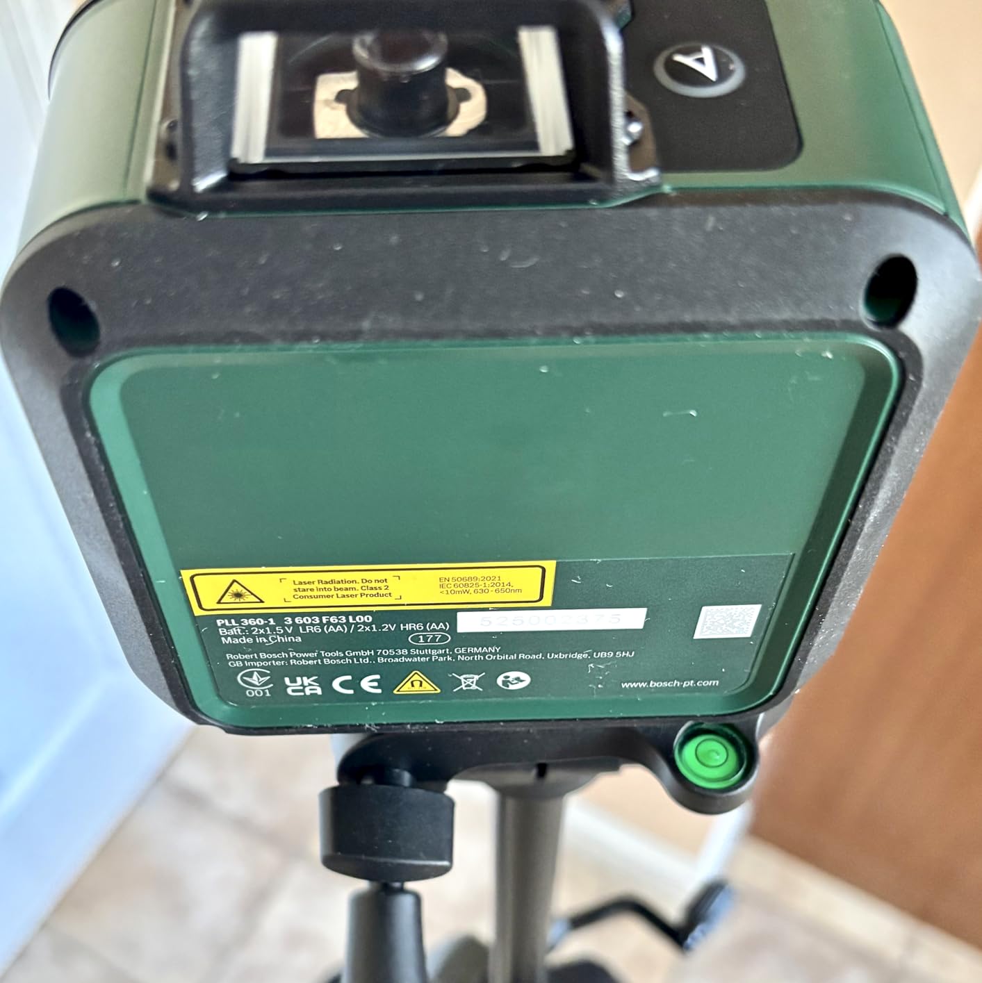 Bosch PLL 360-1G livella laser verde 360°