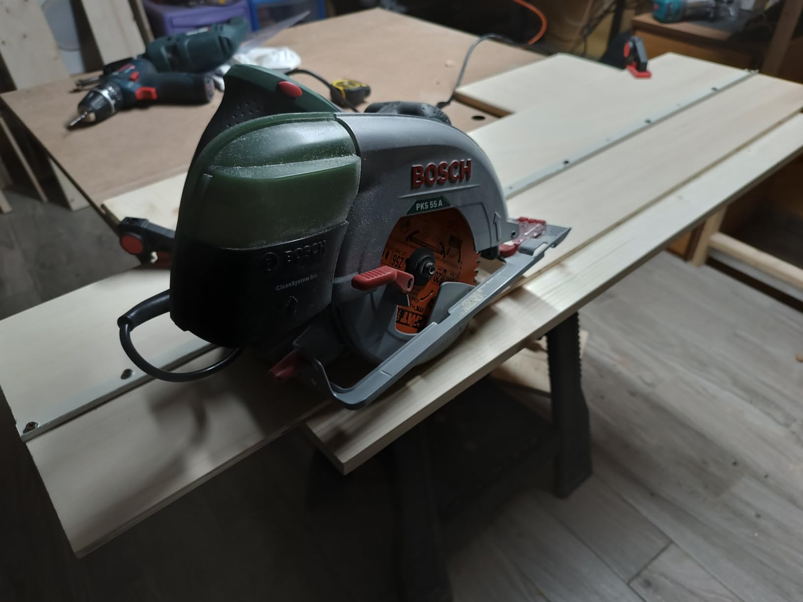 Bosch PKS 55A Sega Circolare 160mm 1200W