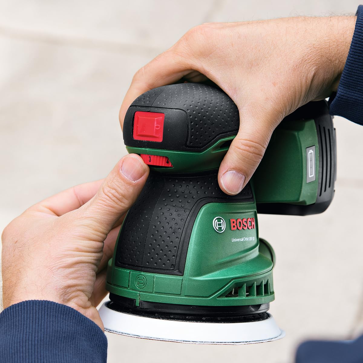 Bosch UniversalOrbit 18V-20 levigatrice 125 mm senza batteria