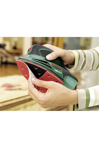 Bosch PSM 80 A Levigatrice Palmare 80W con valigetta