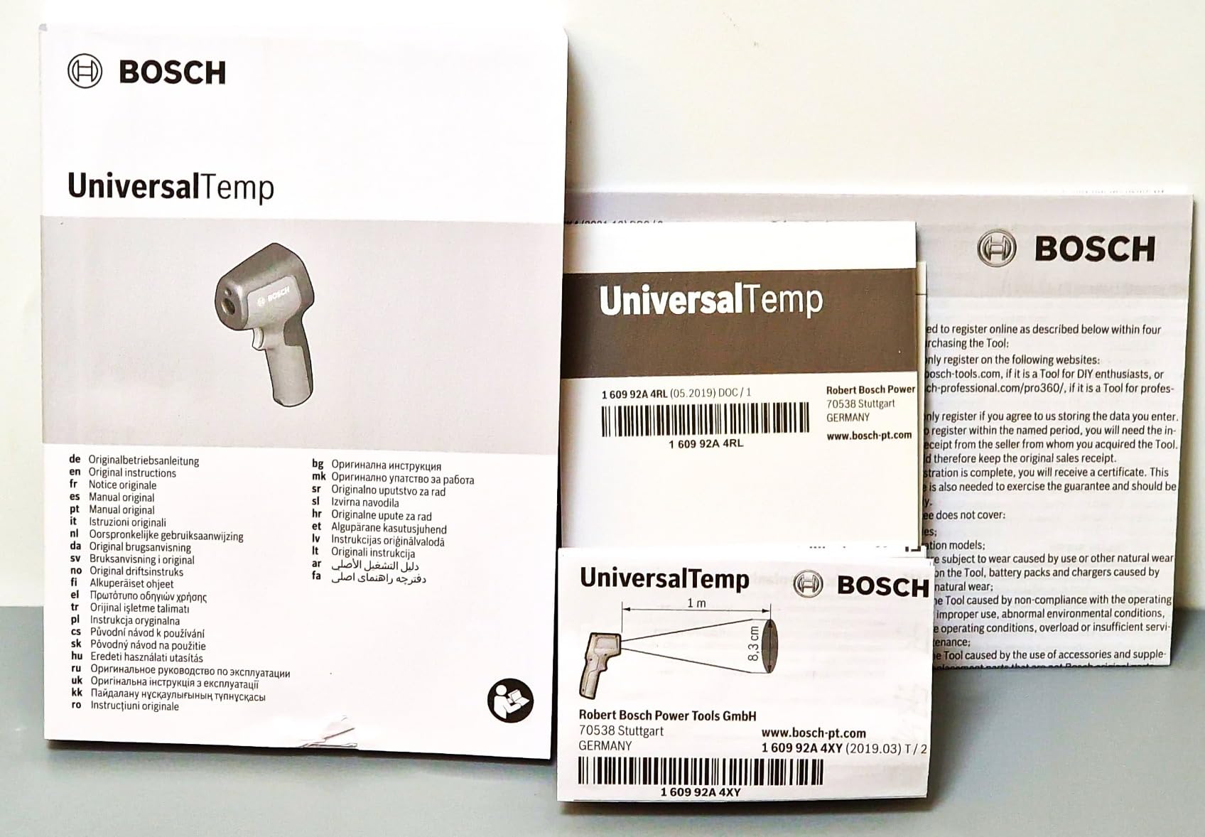 Bosch UniversalTemp termometro infrarossi -30+500 C