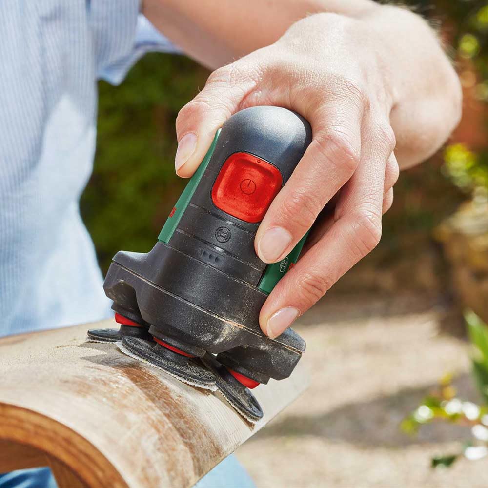 Bosch EasyCurvSander 12 Levigatrice Batteria Corpo Senza Batteria