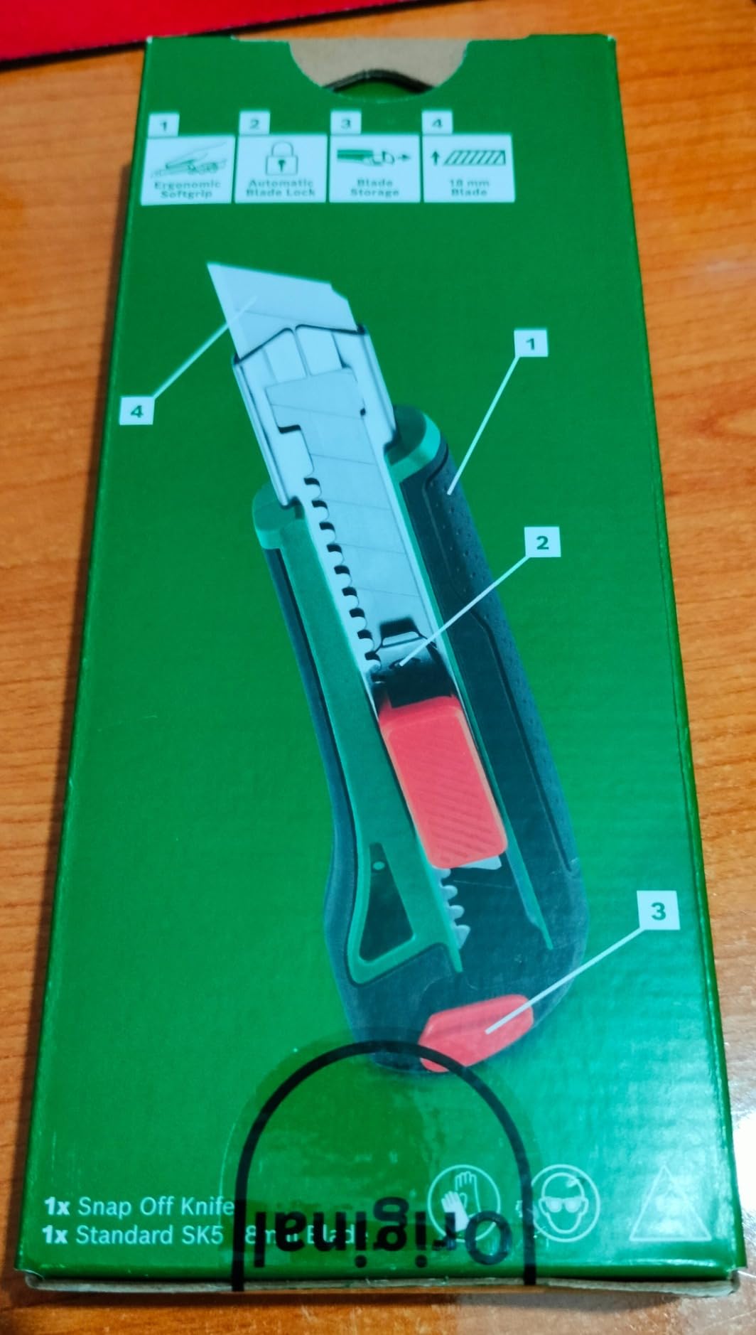 Bosch Cutter 18 mm Taglierino lama SK5 7 segmenti