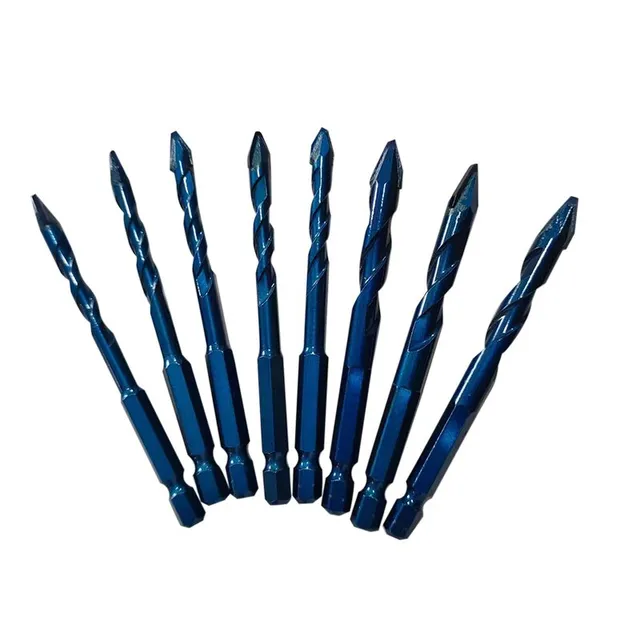 Bormann punta trapano 8 mm multi-materiale a secco