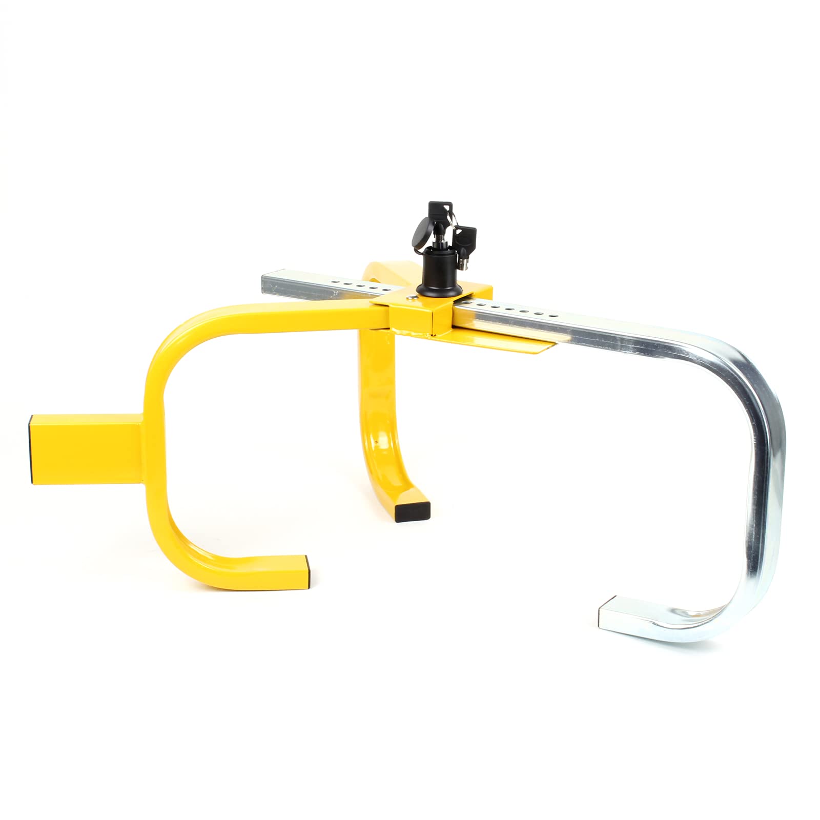 Wiltec ganascia blocca ruota 13-15" gialla 330-381 mm