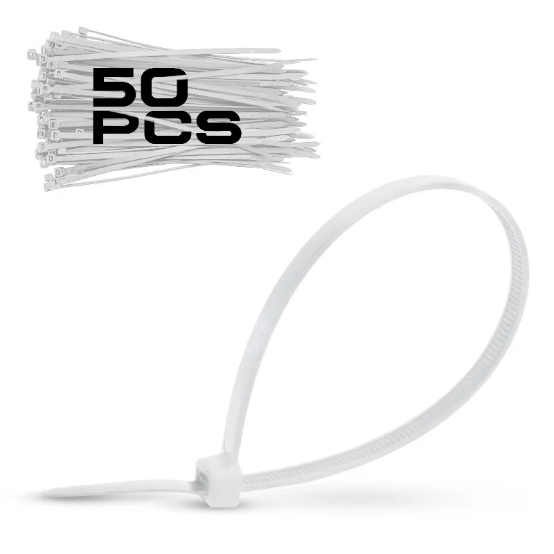Bormann Fascette Nylon Bianche 9,0x812mm 50pz Resistenti
