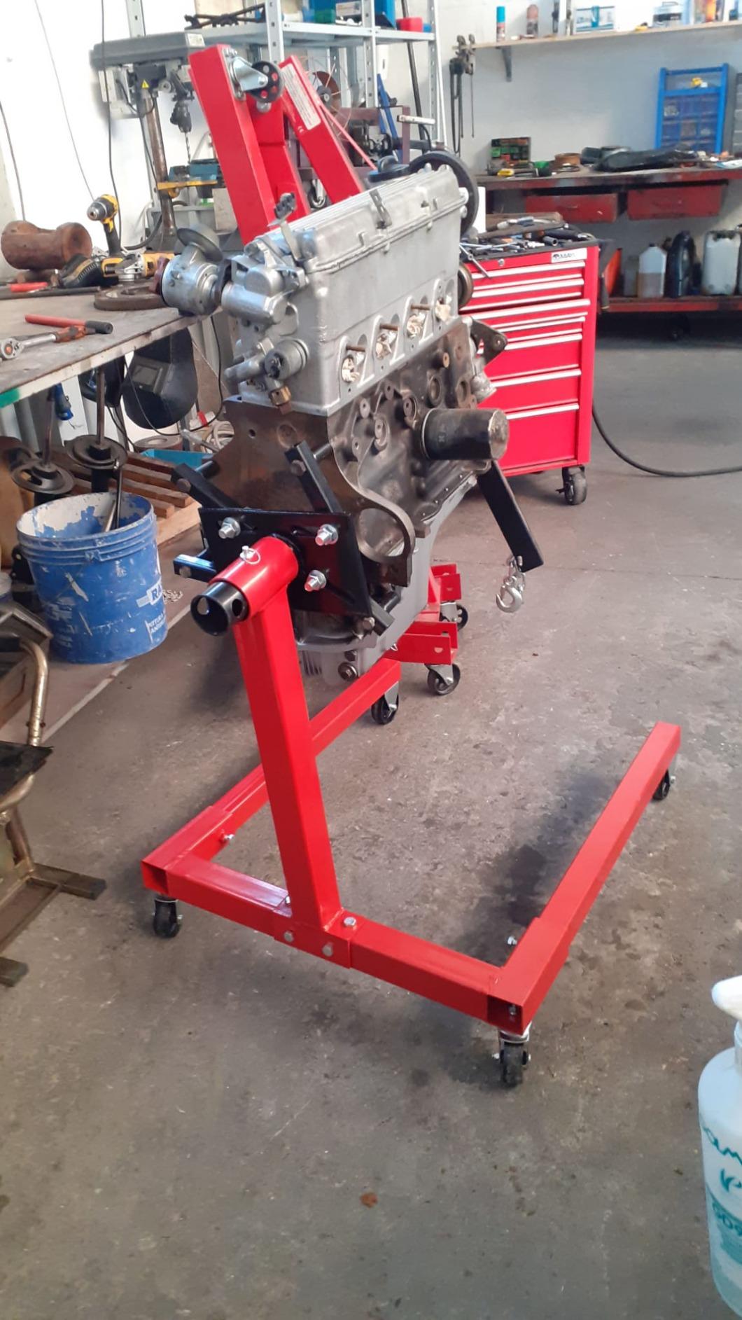 Wiltec Cavalletto per Motore 570 kg Acciaio