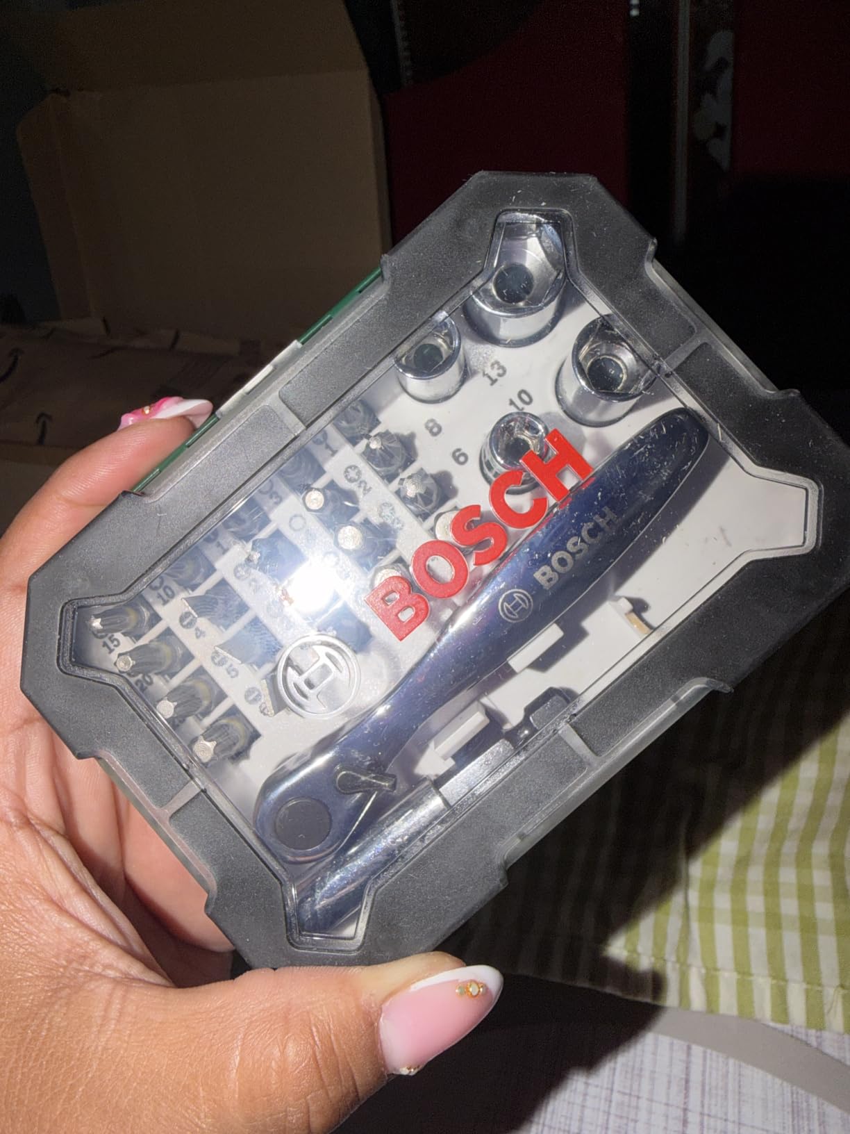 Bosch Set 26 Bit Avvitamento con Cricchetto e Bussole