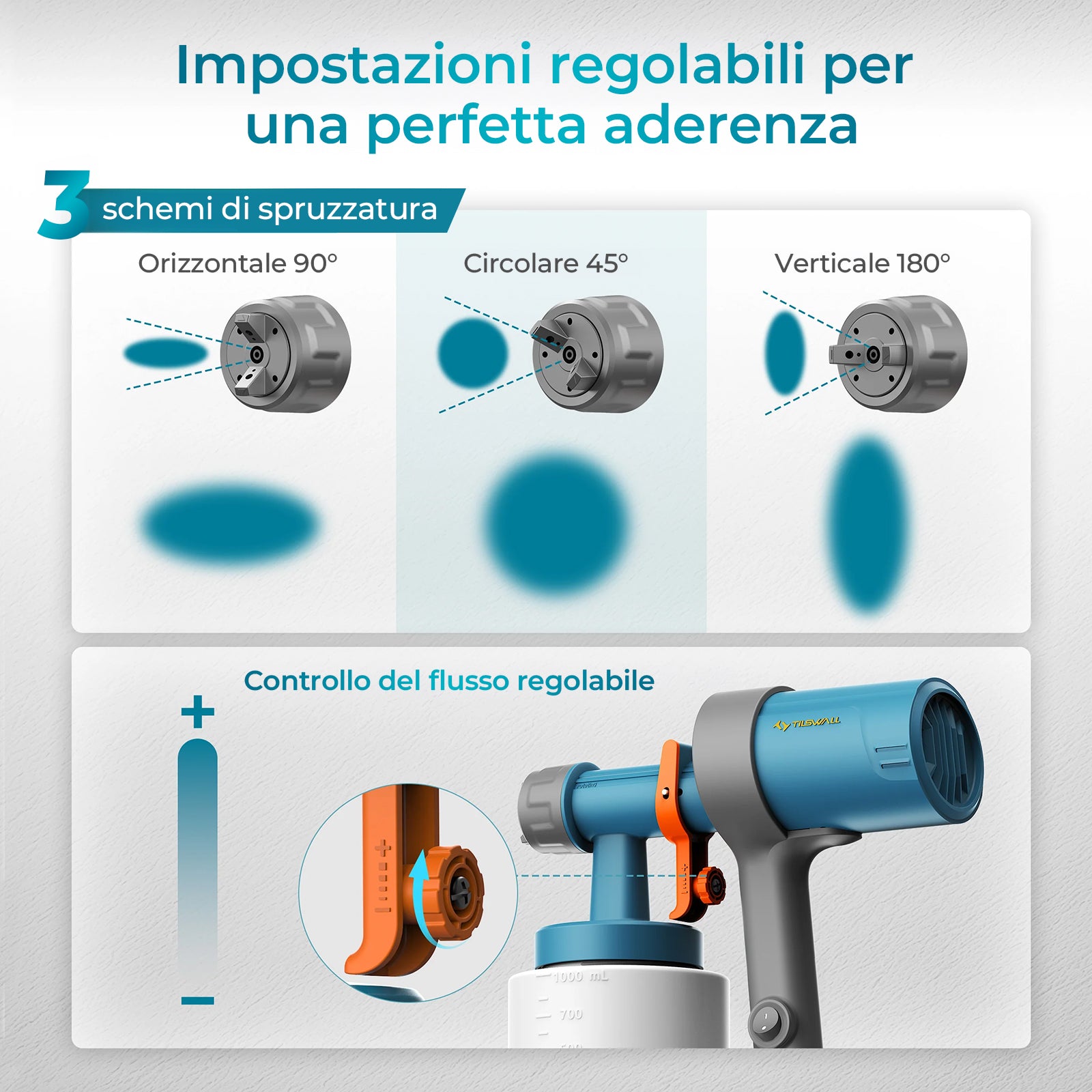Tilswall Shark 600 Pistola a Spruzzo 1,19 kg