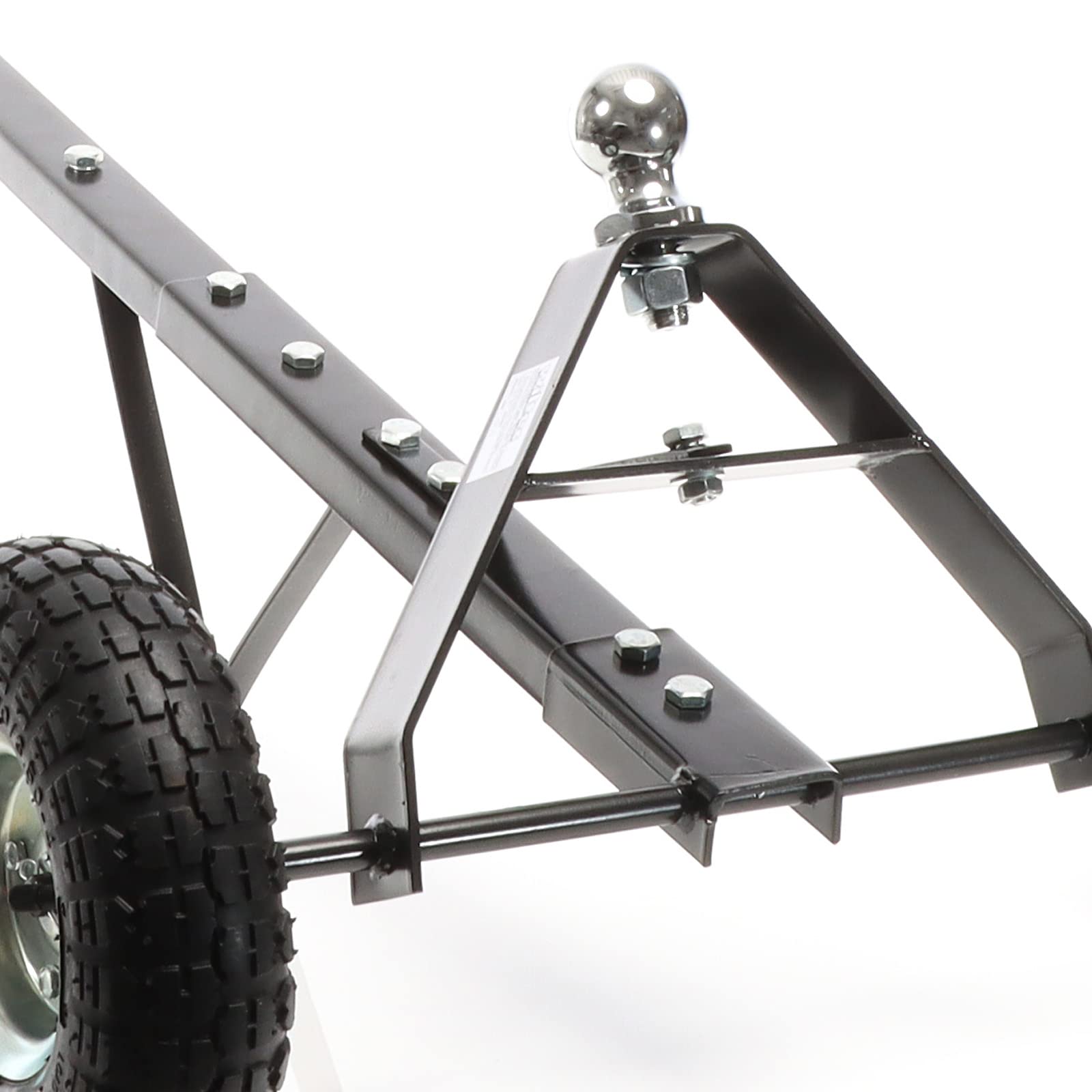 Wiltec Carrello sposta rimorchio 110x72x30 cm 270 kg