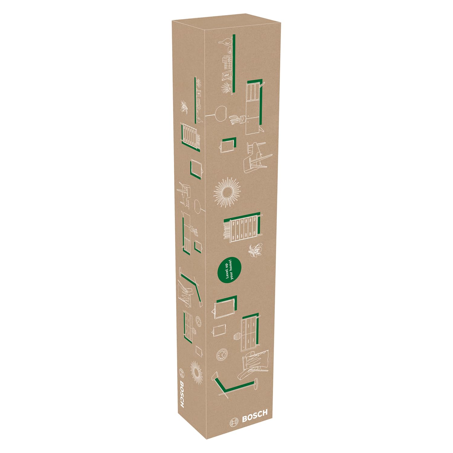 Bosch AdvancedLevel 360 livella laser verde con treppiede