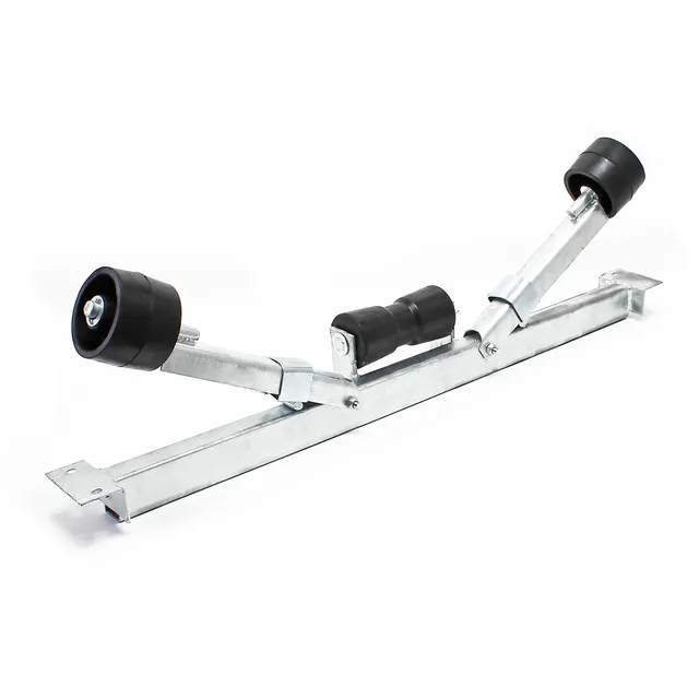 Wiltec Rulli 111 cm carrello barca staffa fino 800 kg