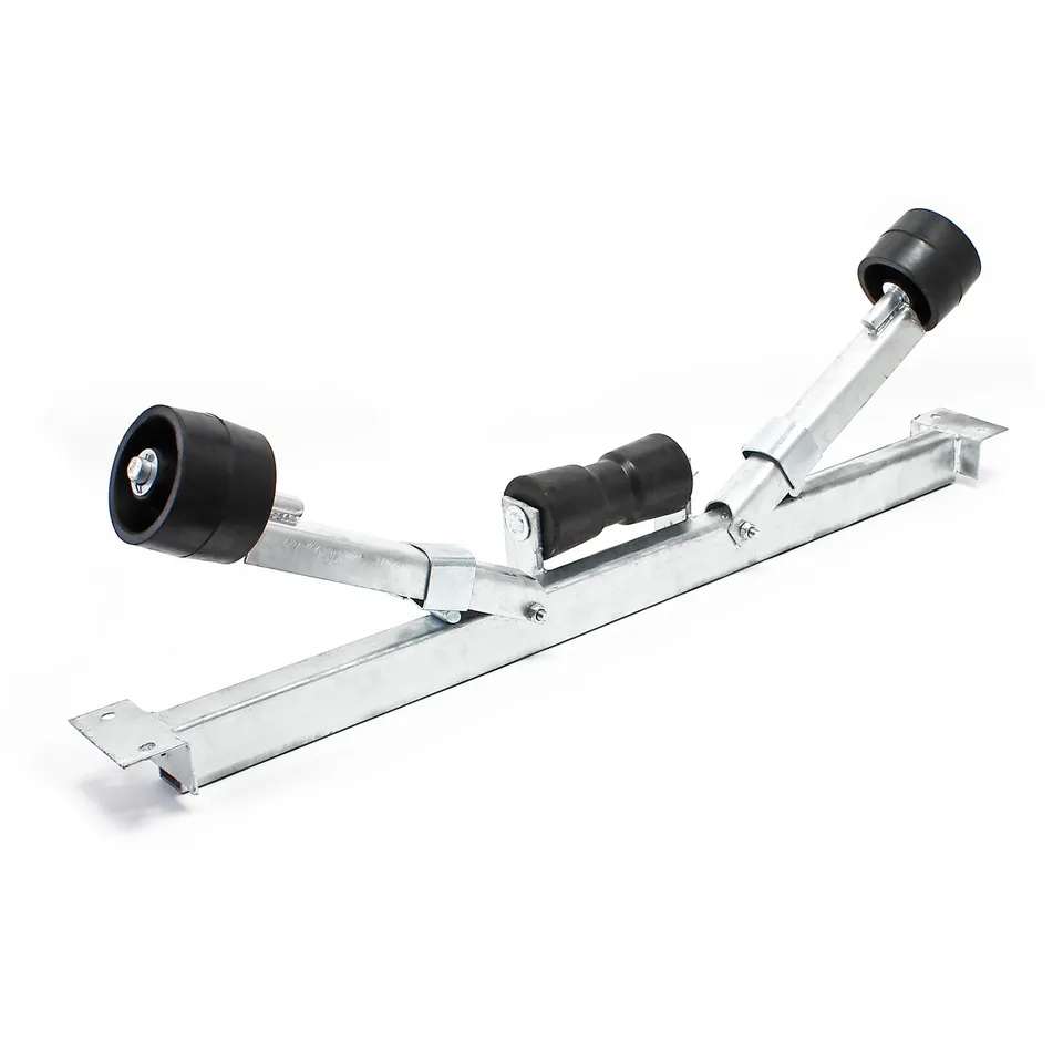 Wiltec Rulli 111 cm carrello barca staffa fino 800 kg