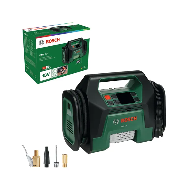 Bosch PAO 18V Compressore Aria Batteria 10,3 bar