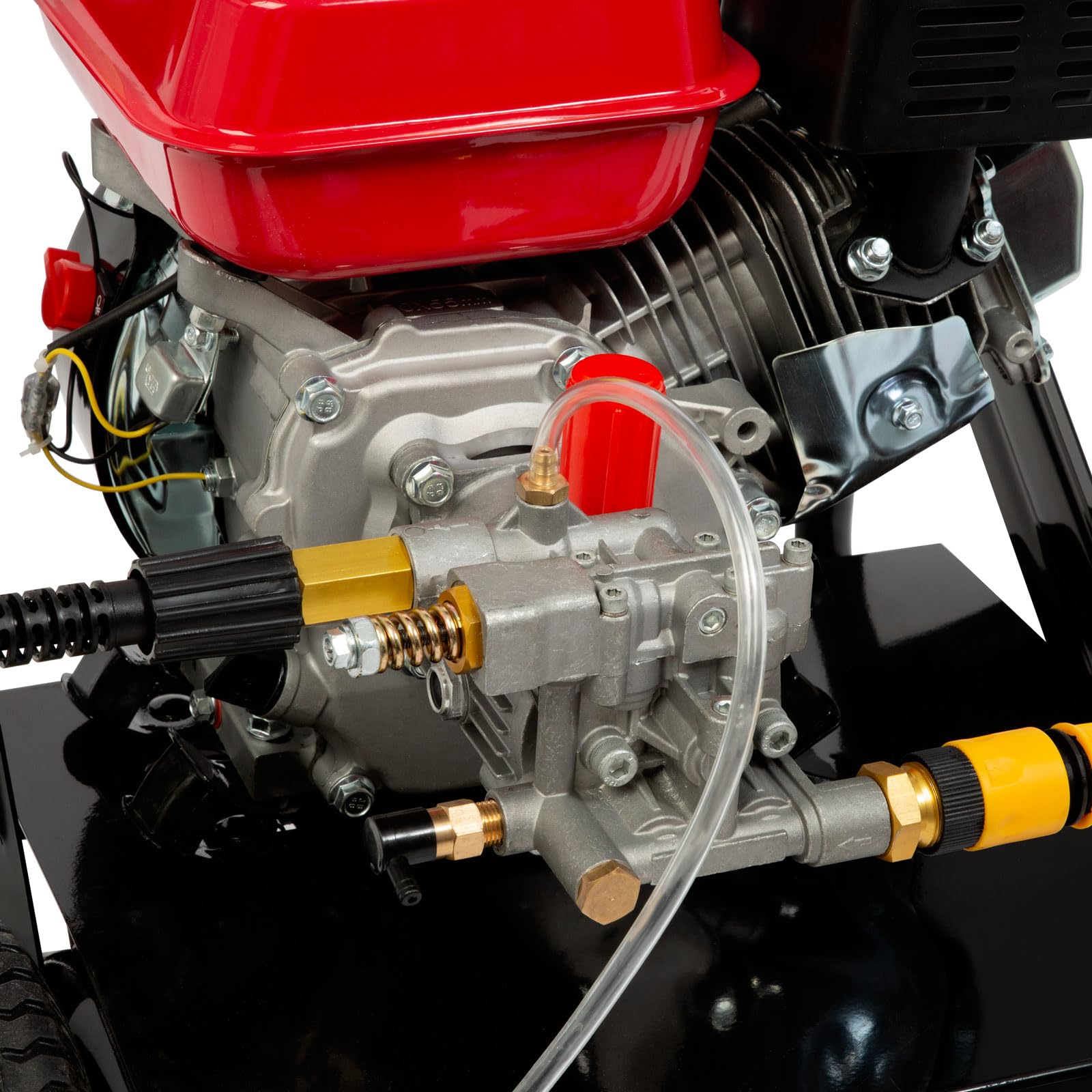 EBERTH Idropulitrice a Benzina 210 Bar 6,5 CV Autoadescante