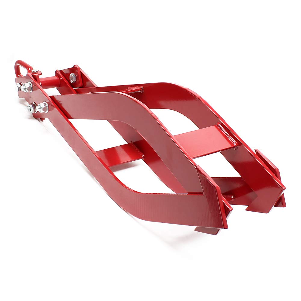 Wiltec Pinza Forestale Tronchi 850 mm 1500 kg Rossa
