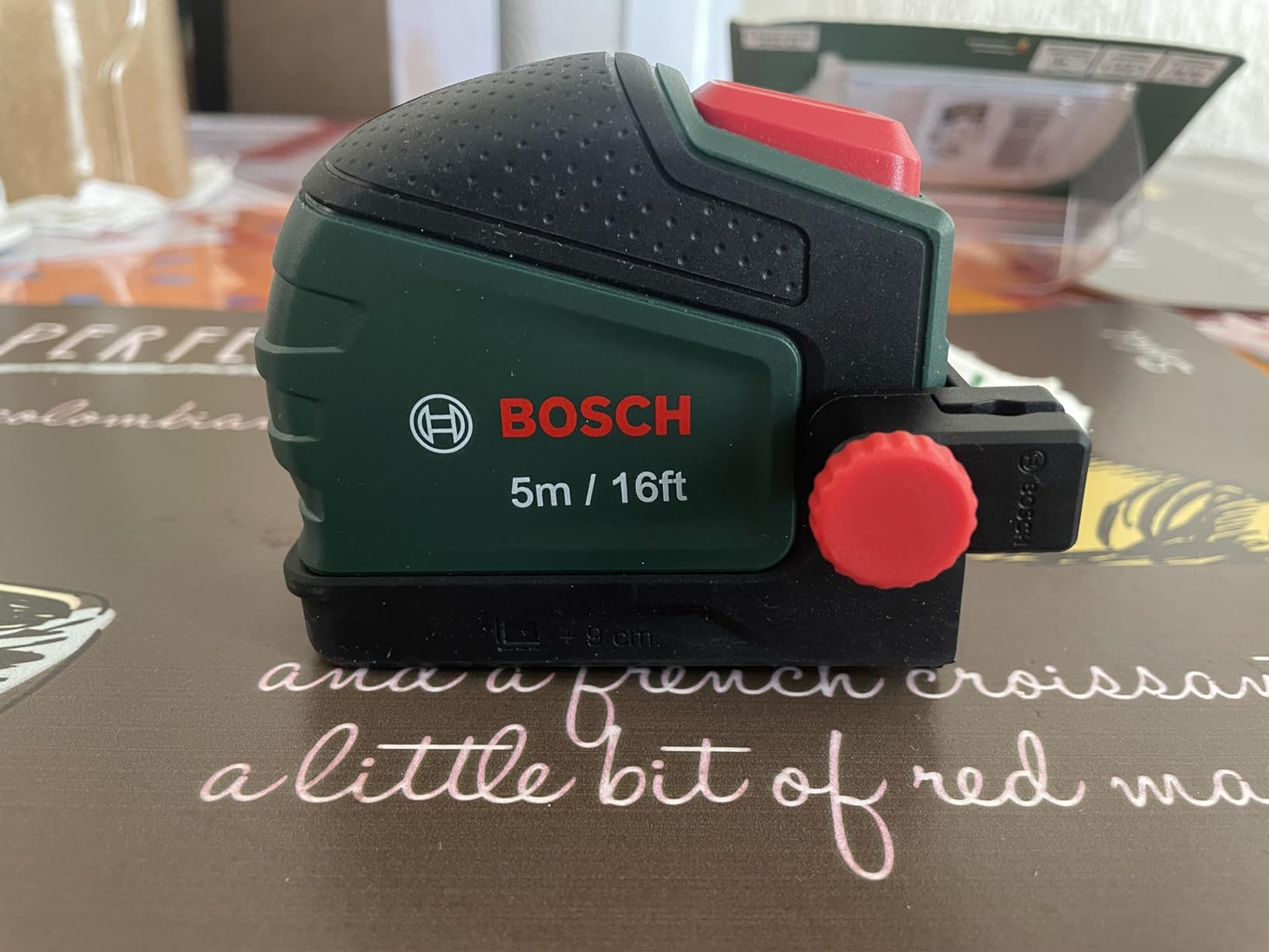Bosch metro a nastro 5 m con clip matita nylon