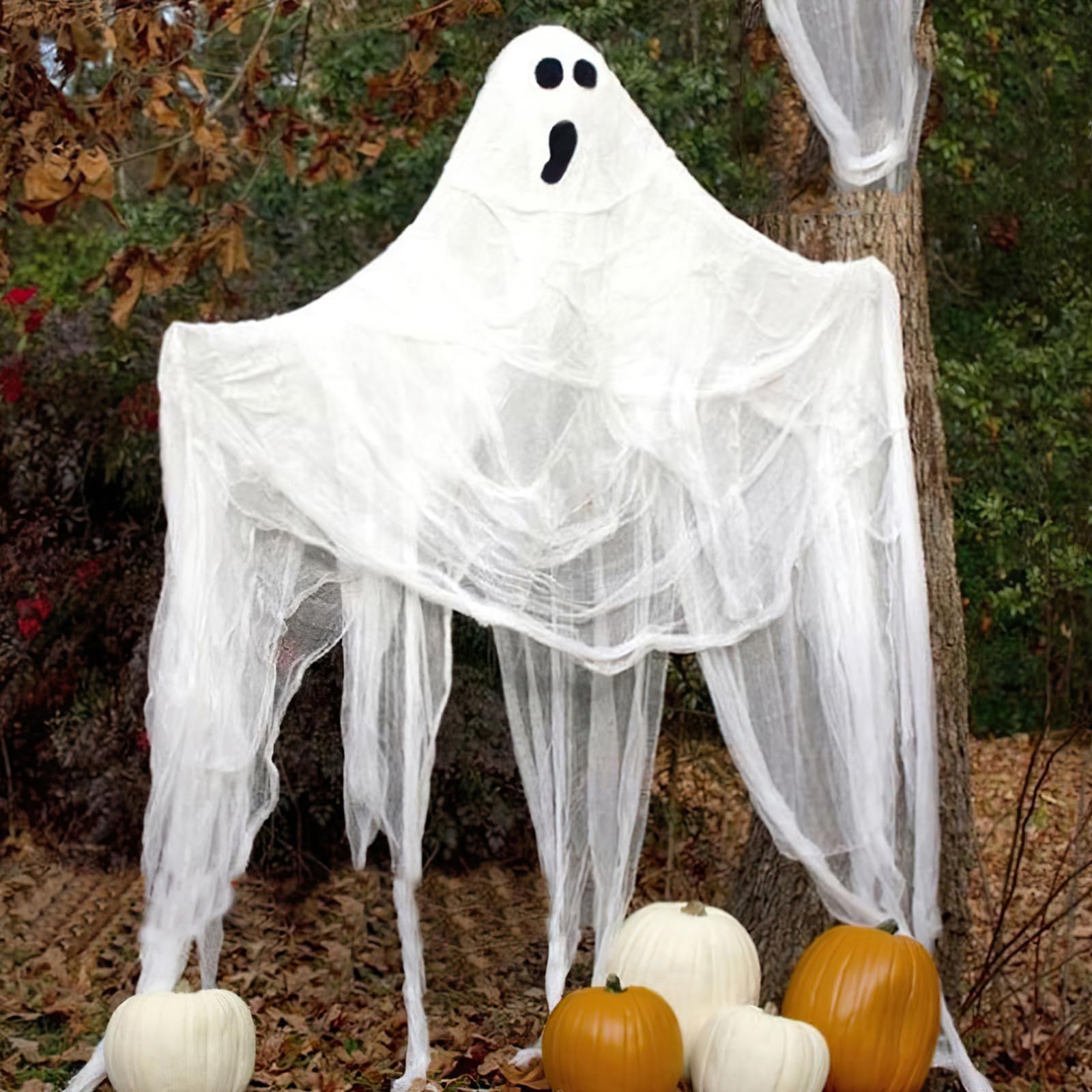 Wzone telo Halloween bianco spaventoso 215x500 cm