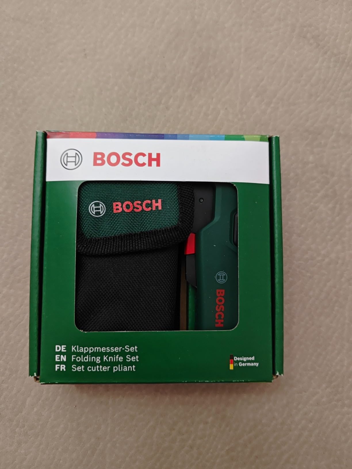 Bosch V2 Taglierino Pieghevole Set 14 Pezzi con Lame SK5