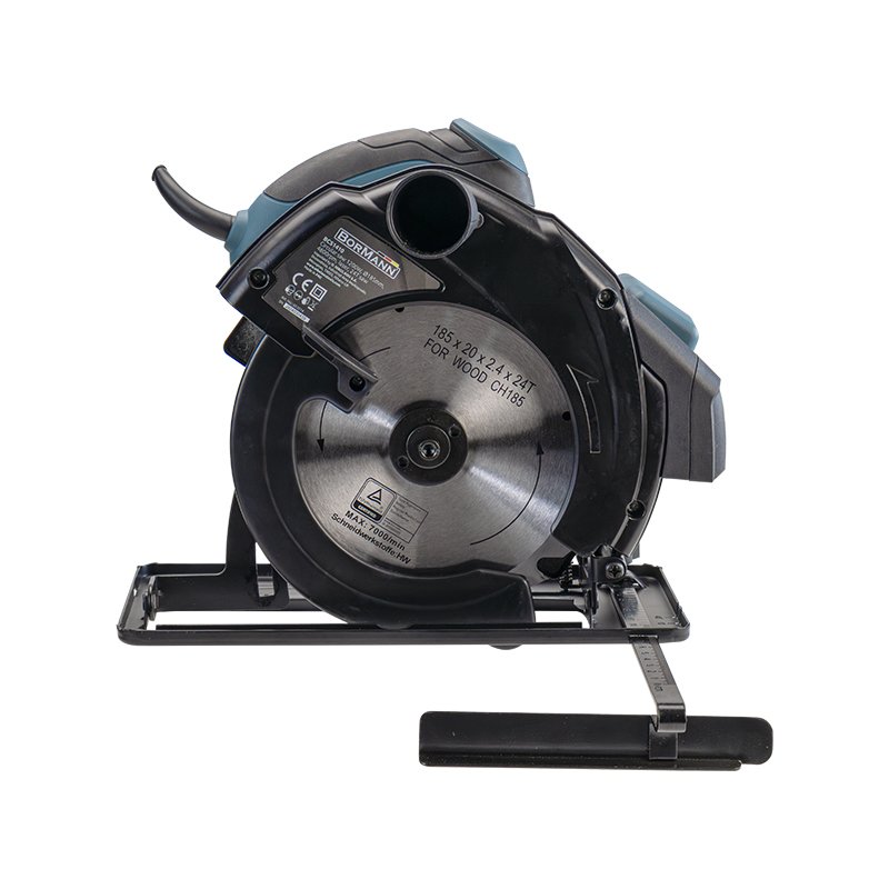 Bormann sega circolare 1200W disco 185 mm laser 24T
