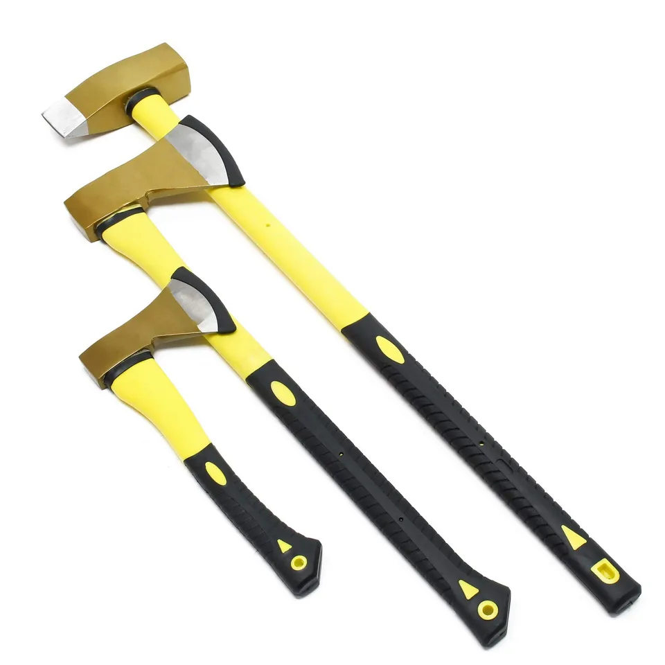 Wiltec Set 3 mazze spaccalegna acciaio carbonio 3 pezzi