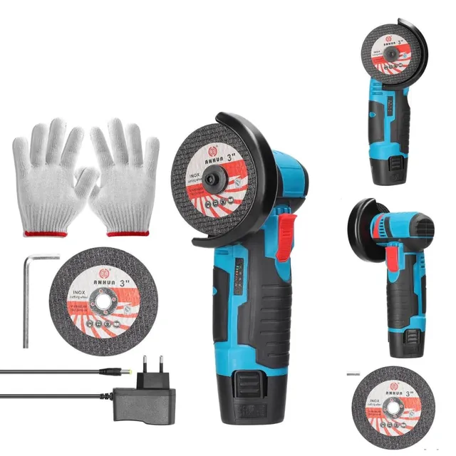DE ROSA SHOP smerigliatrice angolare batteria 19500 giri