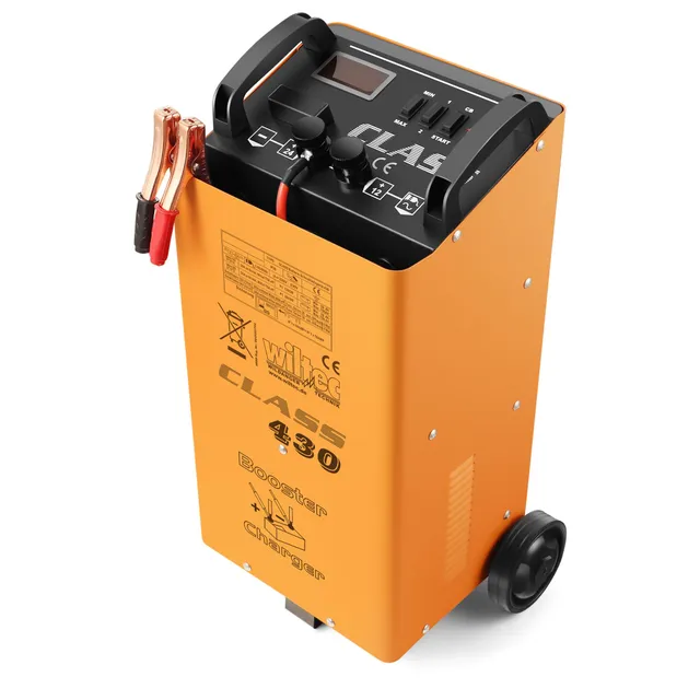 Wiltec Boost 430 Caricabatterie 12V 24V Piombo Acido AGM