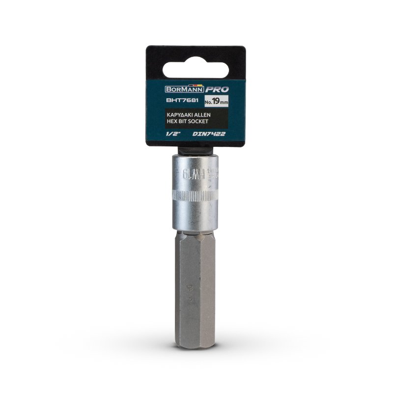Bormann Bussola Esagonale 1/2" 19mm DIN 7422