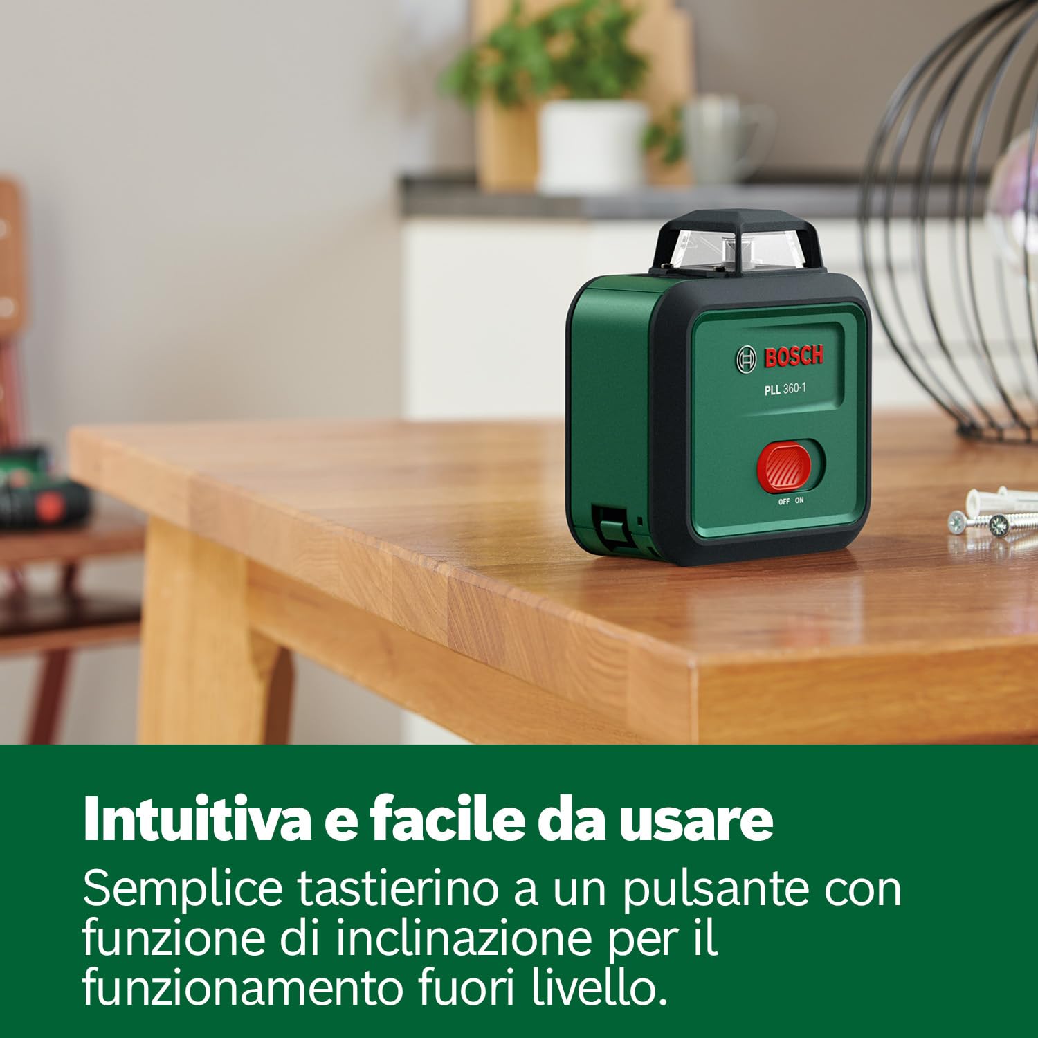 Bosch PLL 360-1 Livella Laser 360° con Treppiede