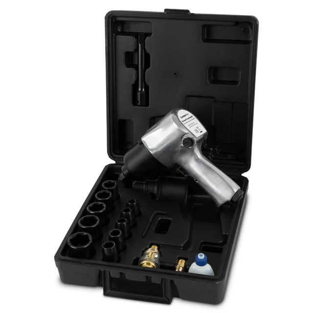 Eberth IW5P1217 avvitatore pneumatico 1/2" set 17 pezzi 576 Nm