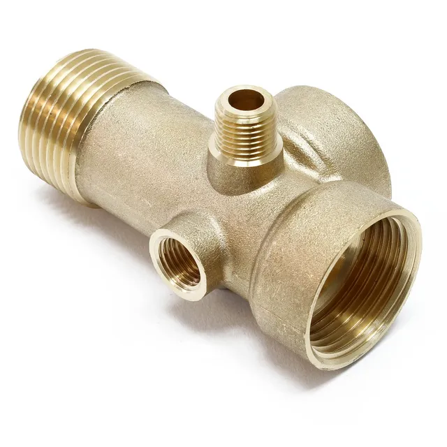 Wiltec Raccordo 5 Vie DN25 Raccordo Ottone Autoclave 1"