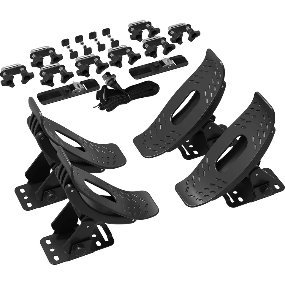 Wiltec staffe portakayak auto 70 kg con cinghie