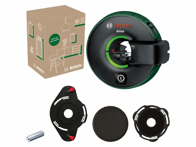 Bosch Atino II Livella Laser a Linee 2,2 m con Gelpad