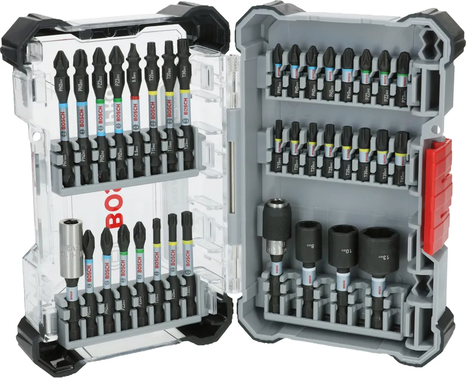 Bosch Pro Impact set bit avvitamento 36 pz extra resistenti