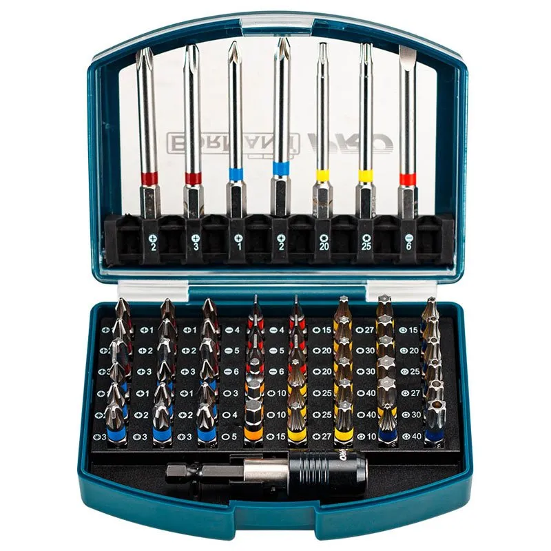 Bormann Set Bit 56 Pezzi con adattatore misti corti lunghi