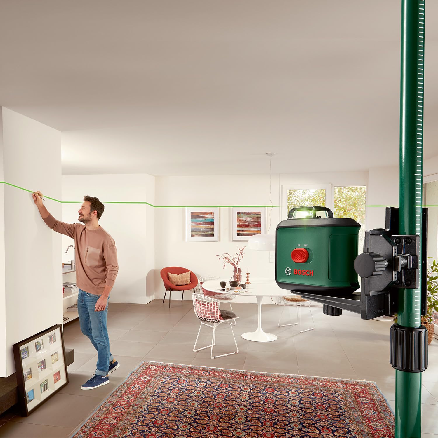 Bosch TP 320 Asta Telescopica 106-320 cm per Laser
