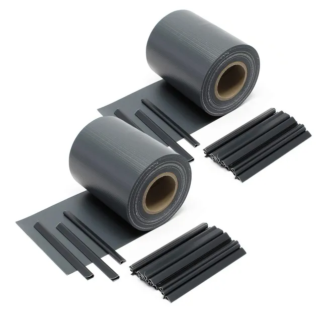 Wiltec Strisce Frangivista PVC 70mx19 cm Antracite 650g