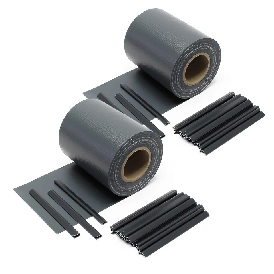 Wiltec Strisce Frangivista PVC 70mx19 cm Antracite 650g