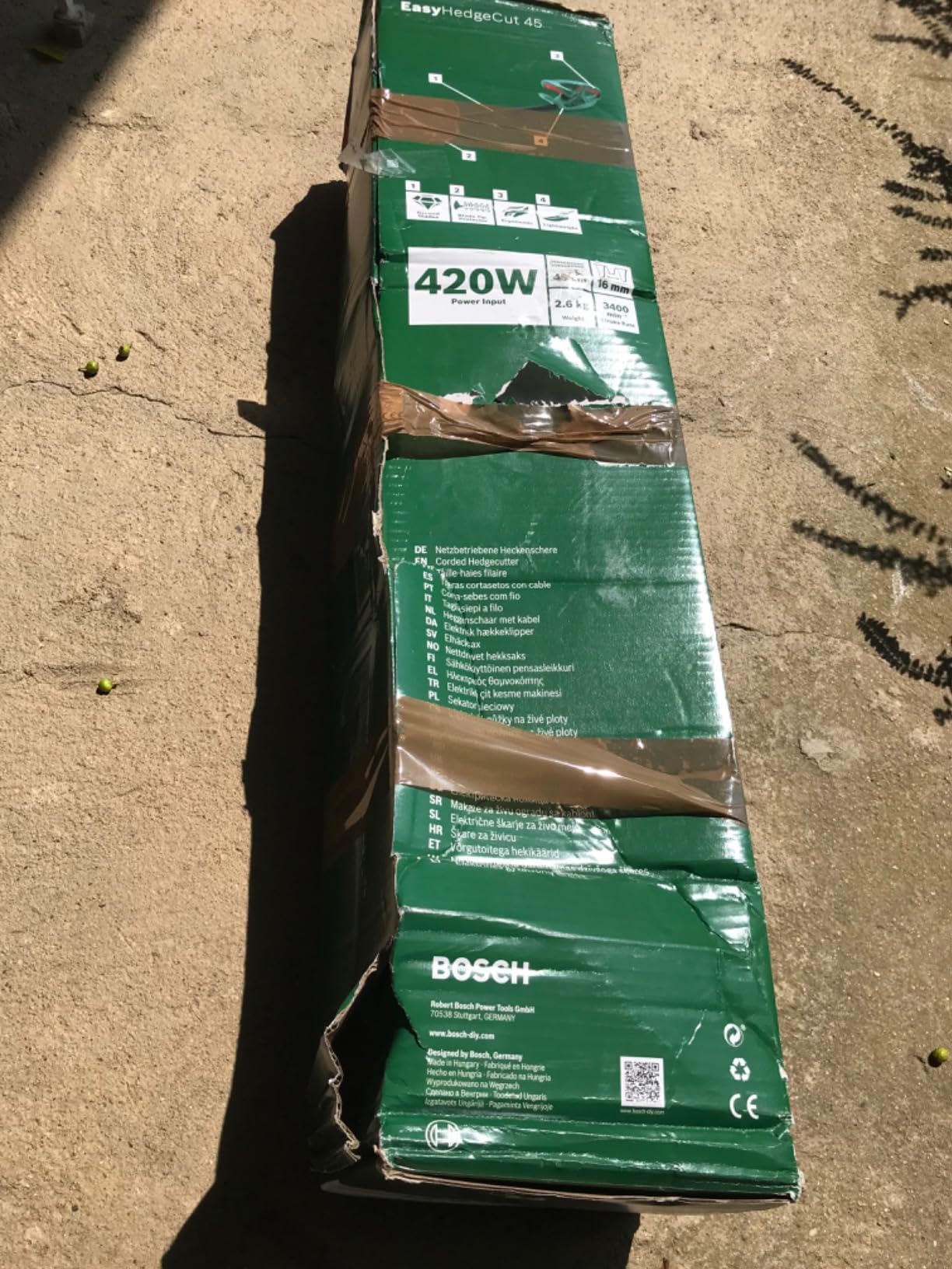 Bosch EasyHedgeCut 45 Tagliasiepi Elettrico 420W