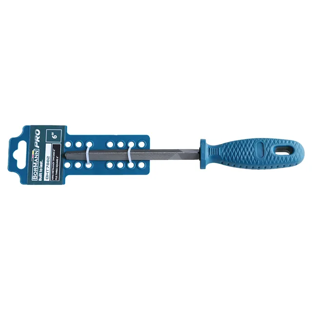Bormann Lima Triangolare 6" per Metallo