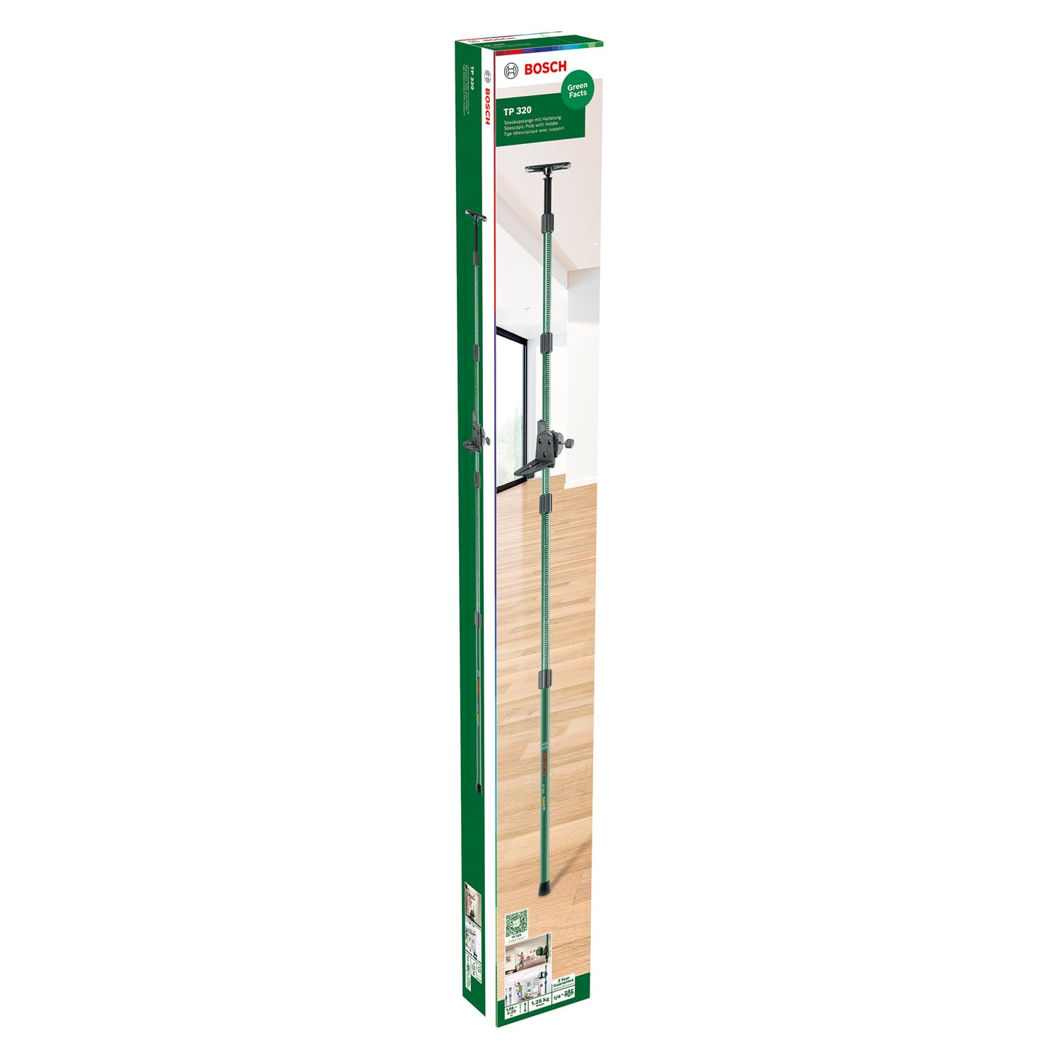 Bosch TP 320 Asta Telescopica 106-320 cm per Laser
