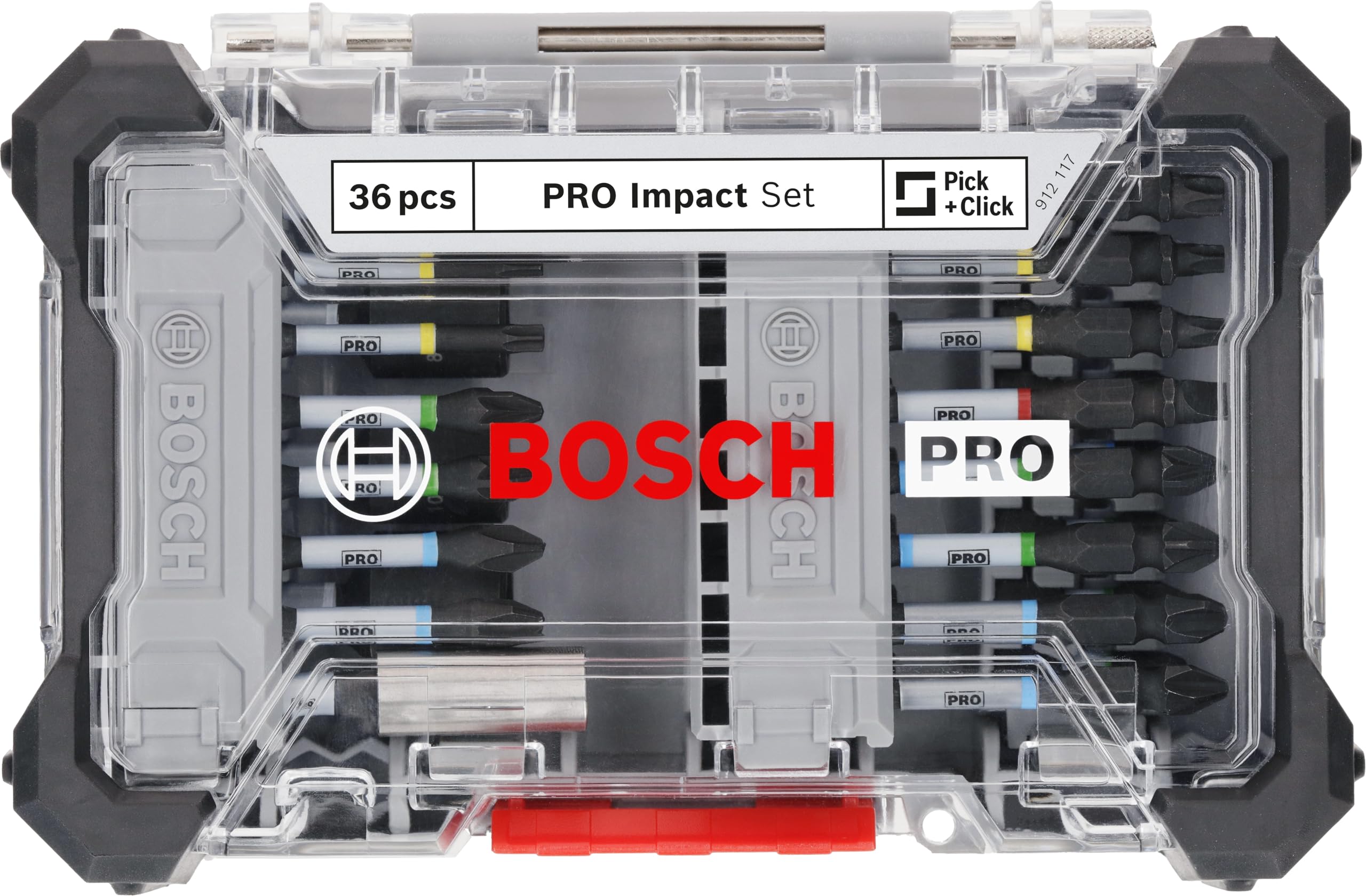Bosch Pro Impact set bit avvitamento 36 pz extra resistenti