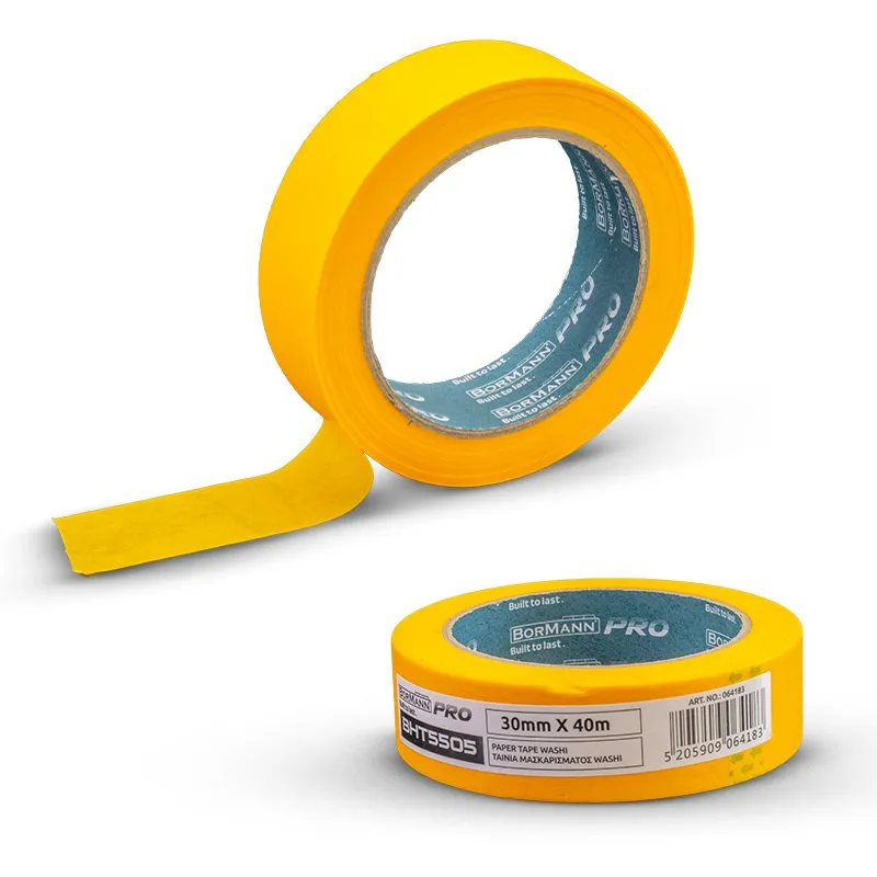 Bormann nastro carta washi 30mm x 40m mascheratura