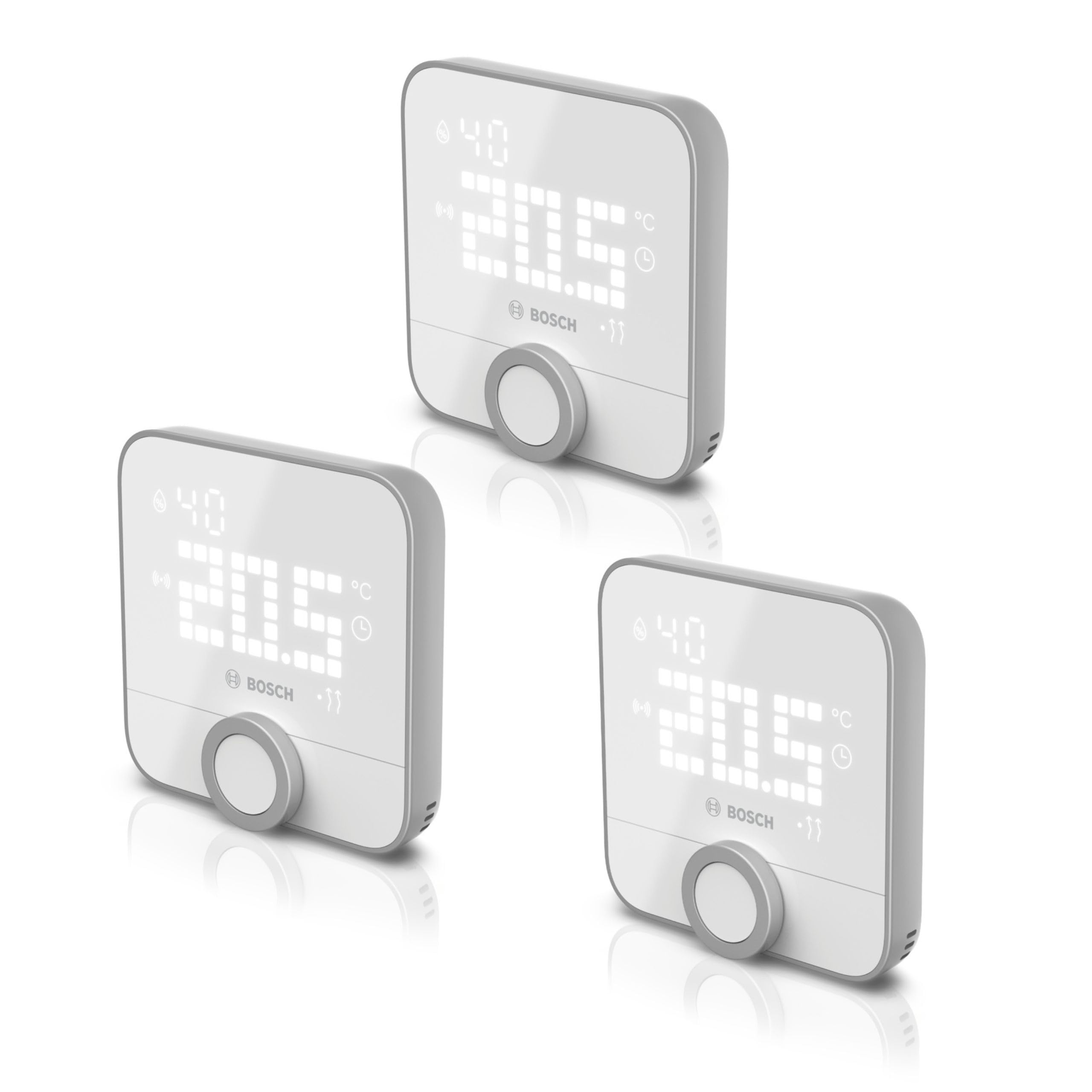 Bosch Smart Home Termostato Ambiente II Set 3 Pezzi