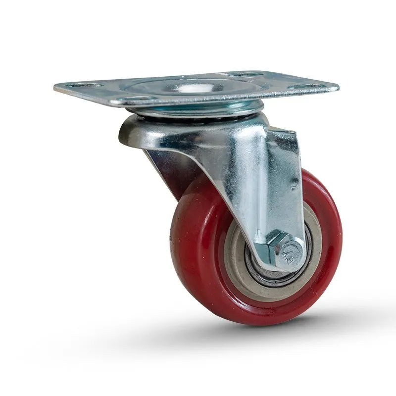 Bormann Rotella Girevole PVC 50mm 70Kg Rossa