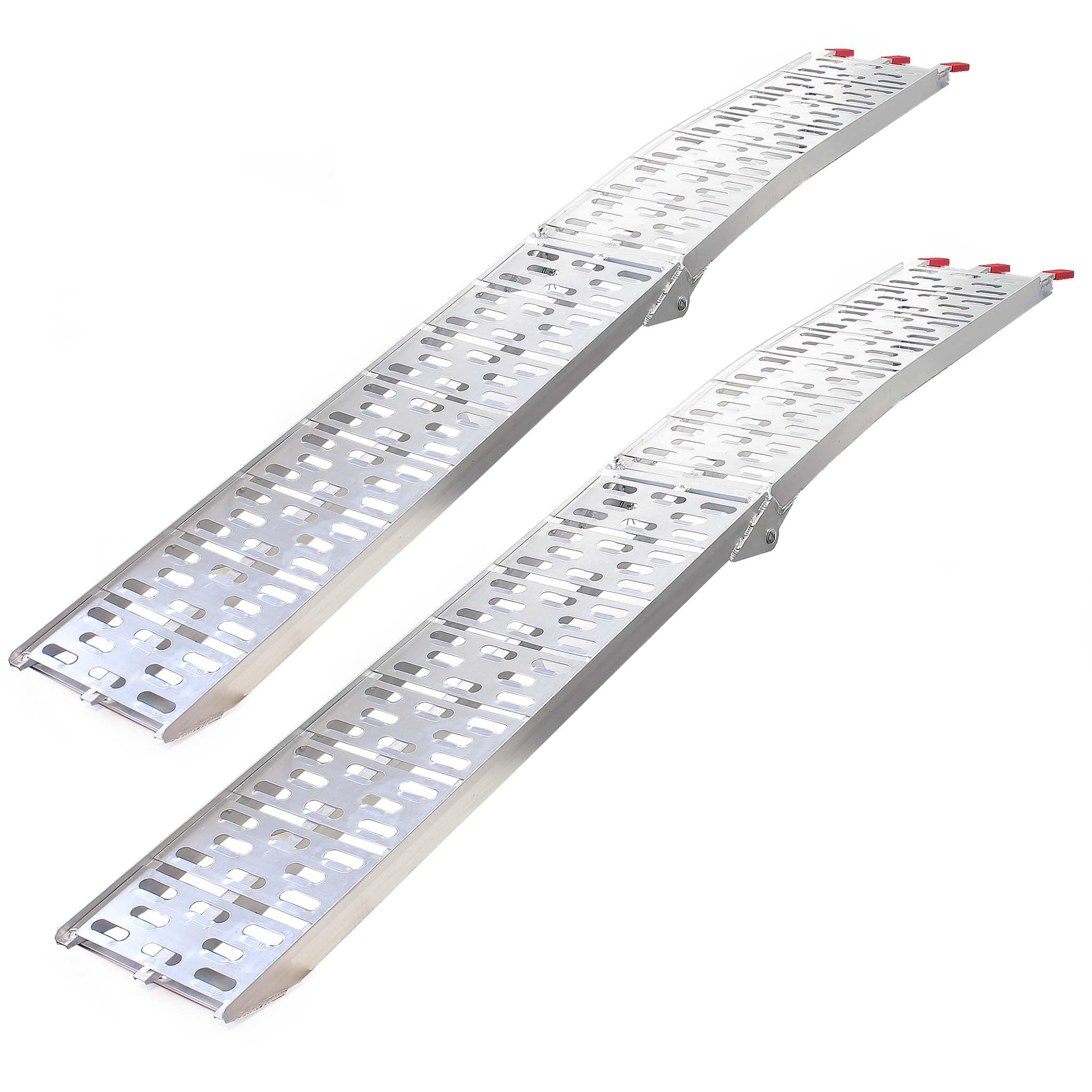 Wiltec 2x Rampe di Carico Pieghevoli 226 cm 680 kg