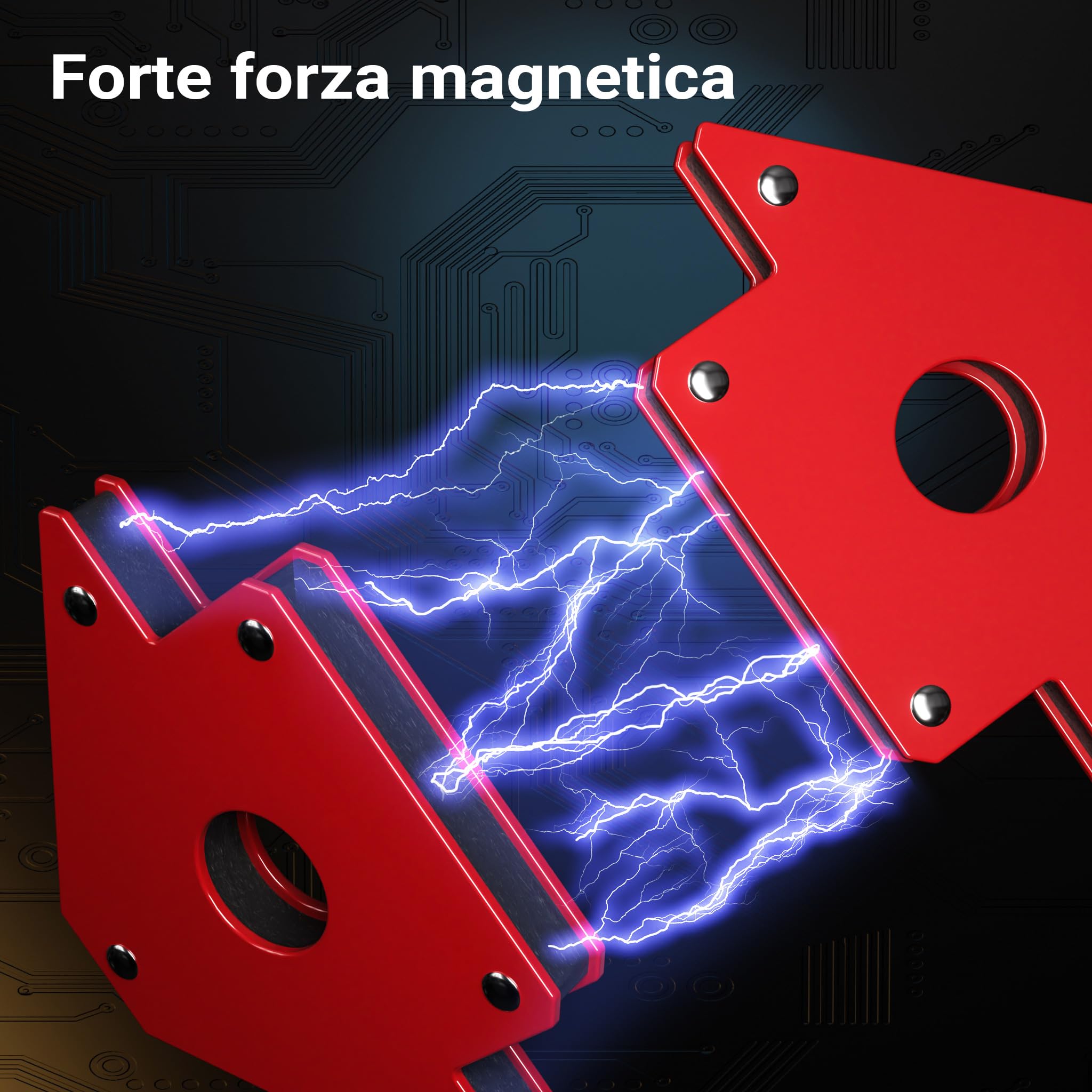 Wiltec Magnete per Saldatura 20 kg 45°/90°/135°