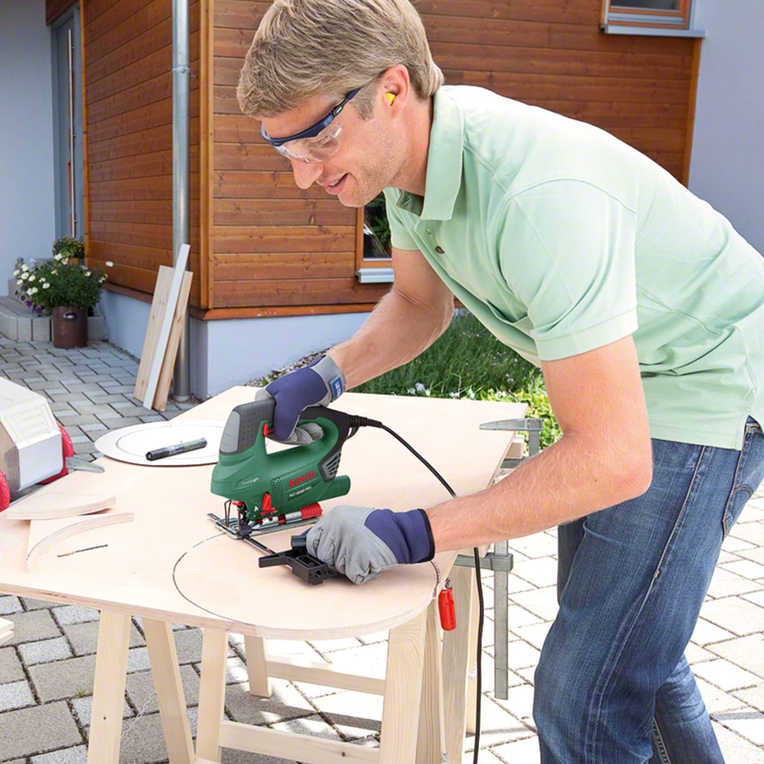 Bosch PST 9500 Seghetto Alternativo 620 W 90 mm