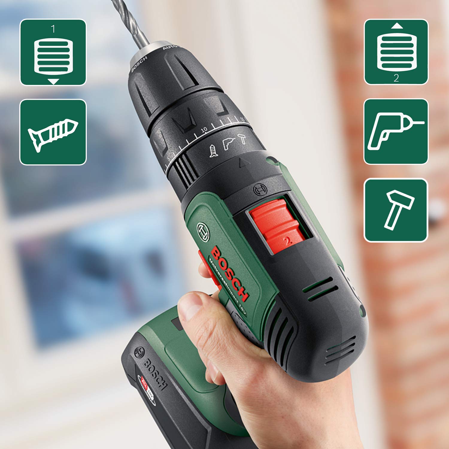 Bosch UniversalImpact 18 trapano battente 18V senza batteria